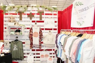 How a Small Business Works a Large Event - Tucked & Threaded