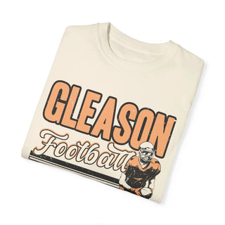 Gleason Bulldogs Football Ivory Tee-T-Shirt-Printify-Ivory-S-Tucked &amp; Threaded