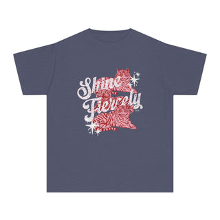 Shine Fiercely Tiger Youth Tee