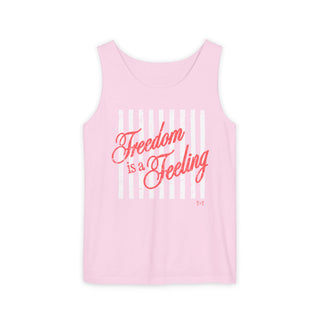 Freedom is a Feeling Unisex Tank - Tucked & Threaded