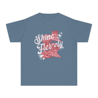 Shine Fiercely Tiger Youth Tee