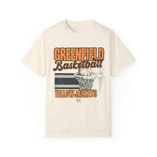 Greenfield Jackets Basketball Ivory Tee