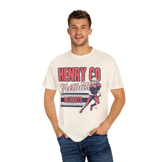 Henry County Patriots Football Ivory Tee