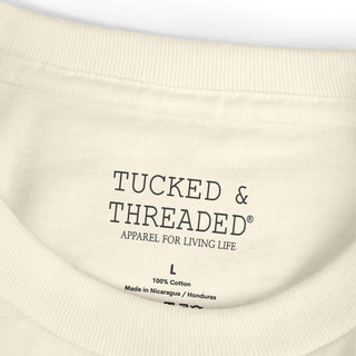 Tucked & Threaded Midweight Faded Tee