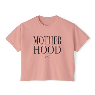 Motherhood Cream or Peach Boxy Tee