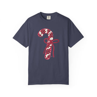Quilted Candy Cane Unisex Tee