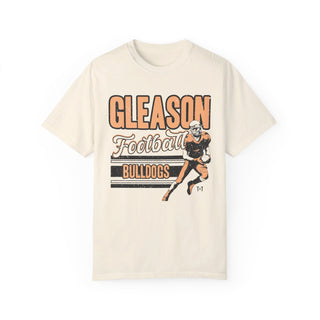 Gleason Bulldogs Football Ivory Tee