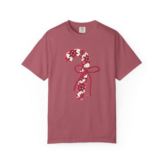 Quilted Candy Cane Unisex Tee