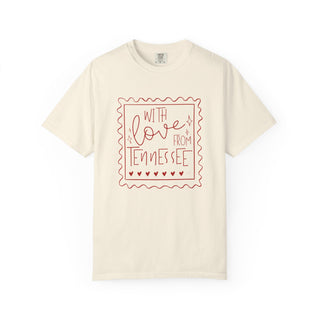 With Love from Tennessee Ivory or Bay Unisex Tee