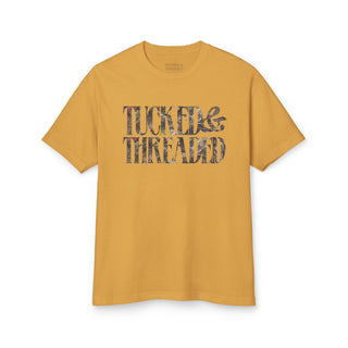 Tucked & Threaded Camo Midweight Faded Tee