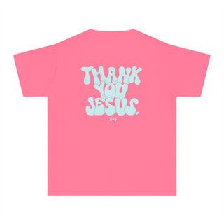 Thank You, Jesus Comfort Colors Youth Tee