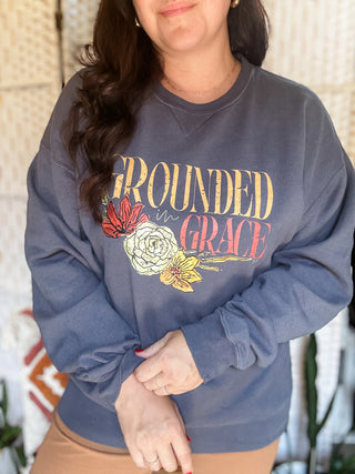 Grounded in Grace Unisex Sweatshirt-Sweatshirt-Tucked &amp; Threaded