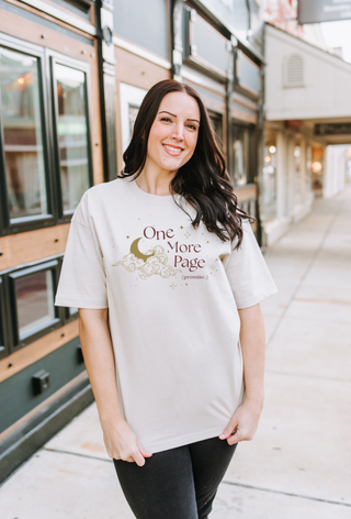 One More Page. Promise. Unisex Tee