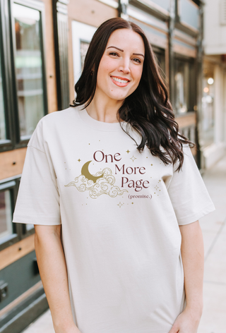 One More Page. Promise. Unisex Tee