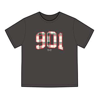 901  Christmas Plaid Adult Tee