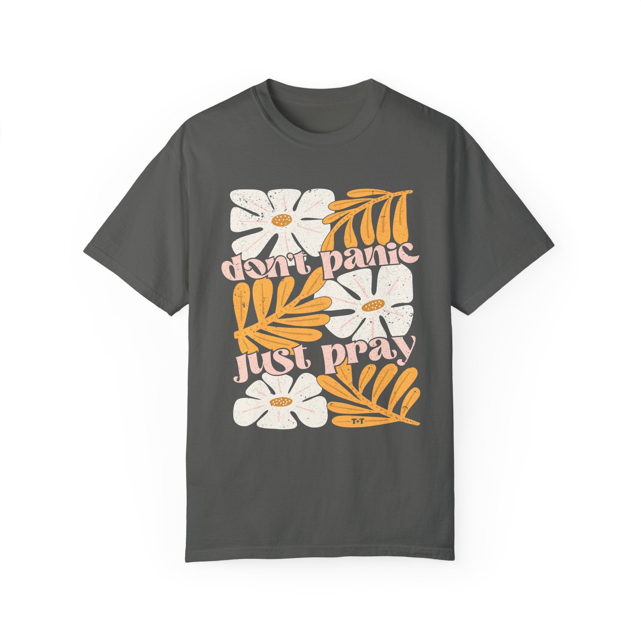 Don't Panic, Just Pray Pepper Tee-T-Shirt-Tucked & Threaded