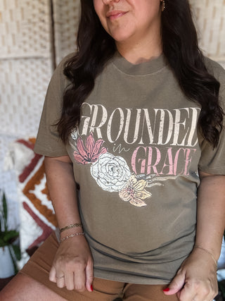 Grounded in Grace Midweight Faded Tee