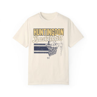 Huntingdon Basketball Ivory Tee