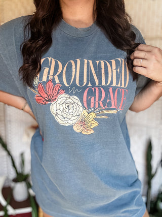 Grounded in Grace Midweight Faded Tee