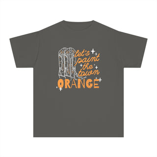 Let's Paint the Town Orange Youth Tee