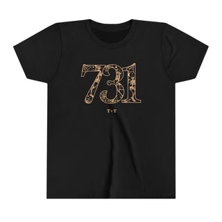 731 Skeleton Black Toddler Tee