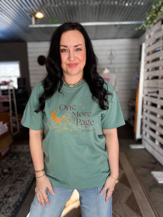 One More Page. Promise. Unisex Tee