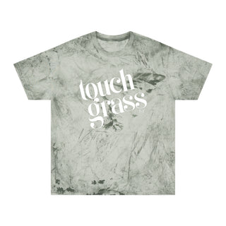 Touch Grass Outdoorsy Graphic Tee | Comfort Colors® Women's T-Shirt - Tucked & Threaded
