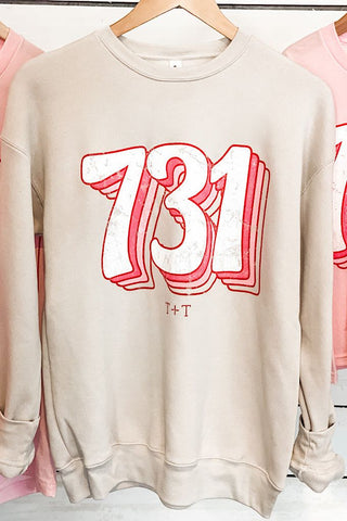 731 Vintage Heather Dust Sweatshirt