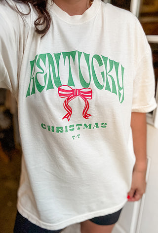 Kentucky Christmas Ivory Tee