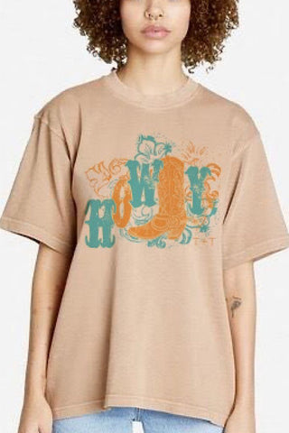 Howdy Urban Heavy Camel Tee