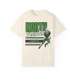 North Huskies Football Ivory Tee