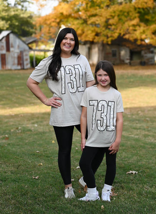 731 Daisy Neutral Youth Tee - Tucked & Threaded