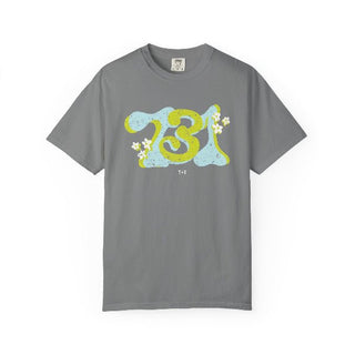 731 Groovy Days in Blue Comfort Colors Tee - Tucked & Threaded