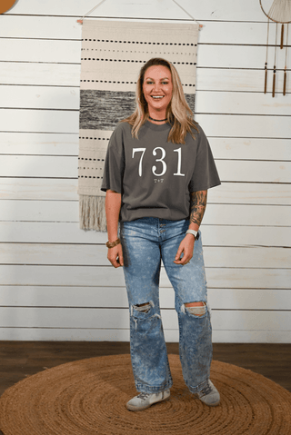 731 Throwback Vintage Wash Tee - Tucked & Threaded
