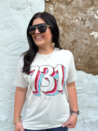 731 Vintage Ladies' Graphic Tee | Thinner Style - Tucked & Threaded