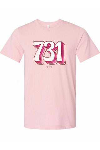 731 Vintage Pink Tee - Tucked & Threaded