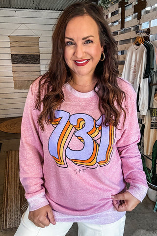 731 Vintage Rose Terry Pullover - Tucked & Threaded