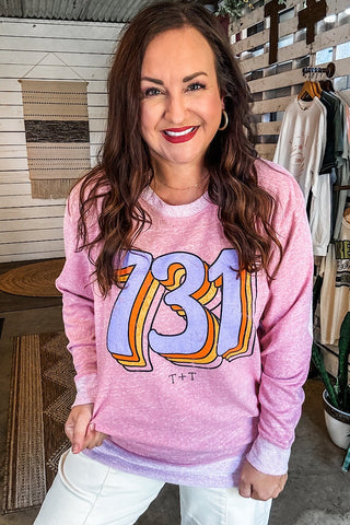 731 Vintage Rose Terry Pullover - Tucked & Threaded