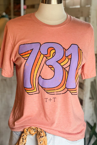 731 Vintage Sunset Tee - Tucked & Threaded
