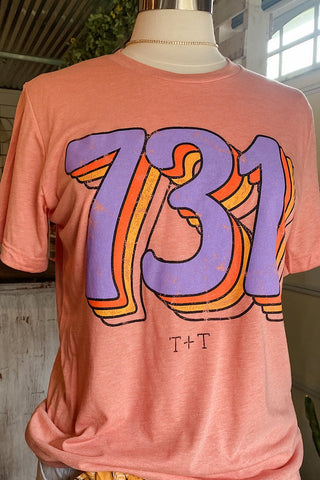 731 Vintage Sunset Tee - Tucked & Threaded