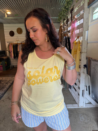 Solar Powered Unisex Tank