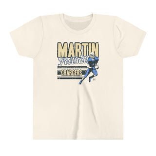 Martin Football Ivory Youth Tee