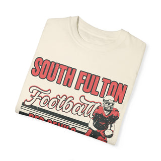 South Fulton Red Devils Football Ivory Tee