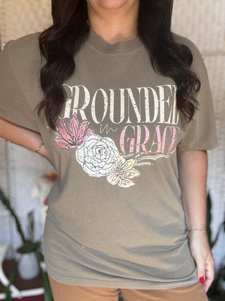 Grounded in Grace Midweight Faded Tee