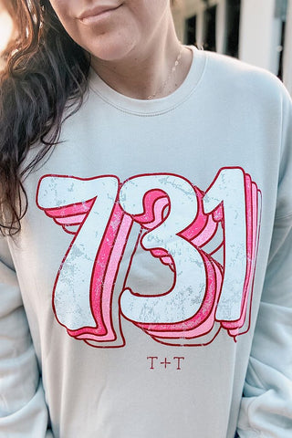 731 Vintage Heather Dust Sweatshirt