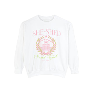 She-Shed Social Club White Sweatshirt