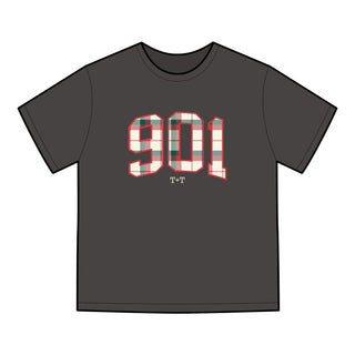 901 Christmas Plaid Adult Tee - Tucked & Threaded