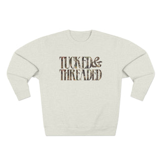 Tucked & Threaded Camo Oatmeal Heather Sweatshirt