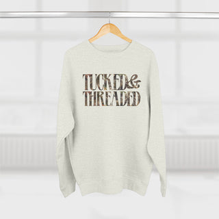 Tucked & Threaded Camo Oatmeal Heather Sweatshirt