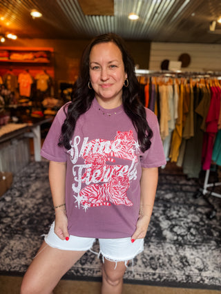 Shine Fiercely Tiger Unisex Tee